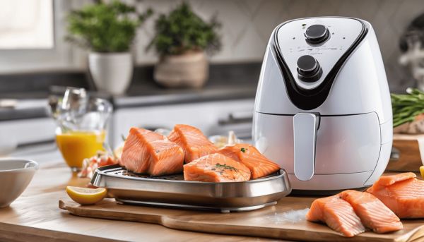 Cuire du saumon surgelé à l’air fryer : secret d’une texture parfaite